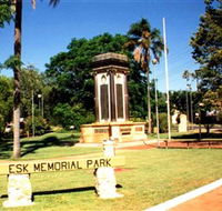 Esk War Memorial and Esk Memorial Park - Accommodation Redcliffe