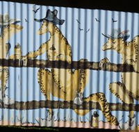 Jericho Murals - Accommodation Redcliffe