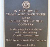 Koumala War Memorial - Accommodation Redcliffe