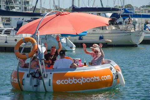 Self-Drive BBQ Boat Hire Mandurah - Group Of 7 - 10 People - Accommodation Redcliffe 0