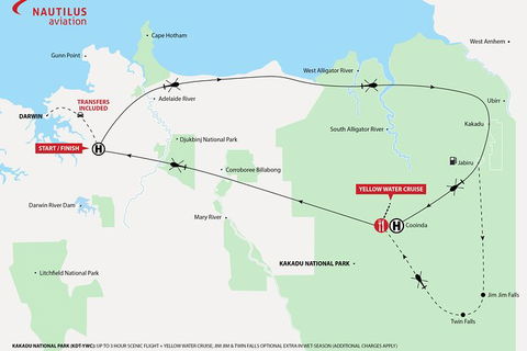 Kakadu National Park Helicopter Tour From Darwin - Accommodation Redcliffe 4