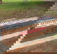 Piano Park Bench Moonta - Accommodation Redcliffe