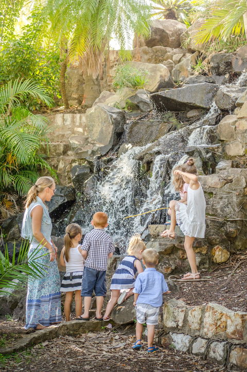 Queens Park Waterfall - Accommodation Redcliffe 0