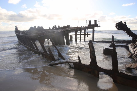 Maheno Shipwreck - Accommodation Redcliffe 2