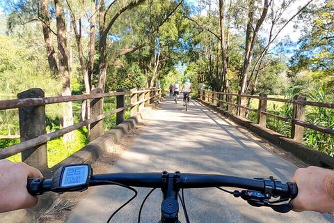 Guided E Bike Tour - Unicorn Falls & National Park - Accommodation Redcliffe 4