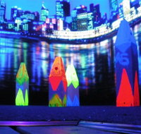 Family Fun Centres Black Light Mini Golf - Accommodation Redcliffe
