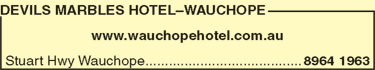 Devils Marbles Hotel–Wauchope - Accommodation Redcliffe 5