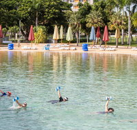 Aqua fitness in the Wave Lagoon - Accommodation Redcliffe