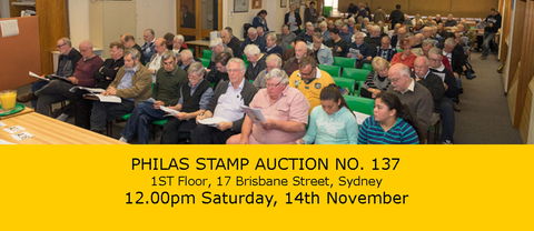 PHILAS Stamp Auction No. 137 - Accommodation Redcliffe 2