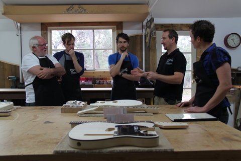 Electric Guitar Making Courses - Accommodation Redcliffe 1