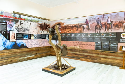 Indigenous Stock Workers Display - Accommodation Redcliffe 0