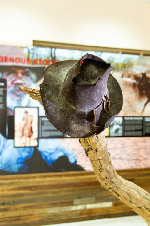 Indigenous Stock Workers Display - Accommodation Redcliffe 2
