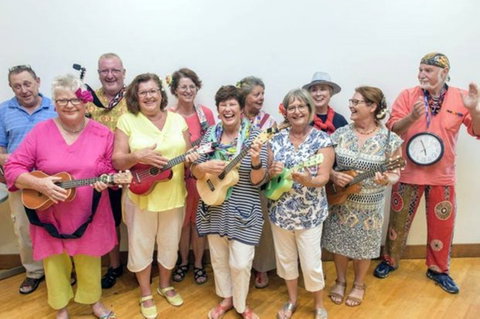 Yamba Ukes Jam Session - Accommodation Redcliffe 0