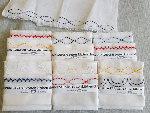 Online Live Streaming Class: Make A Sashiko Reusable Kitchen Cloth - Accommodation Redcliffe 0