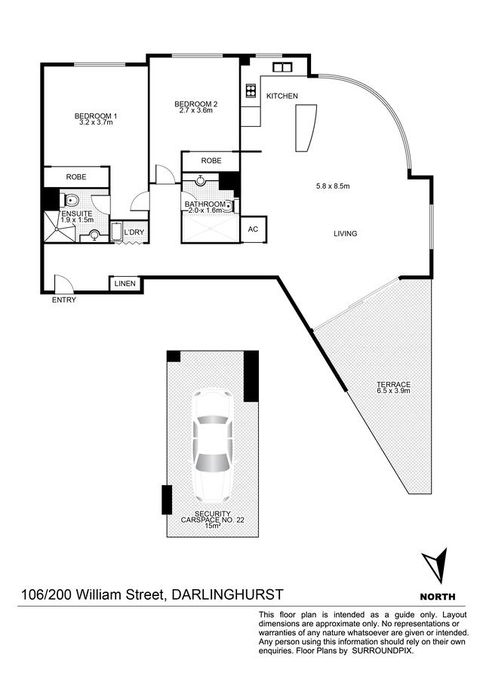 Lower Bridge And Sails - Executive 2BR Darlinghurst Apartment With Balcony And Rooftop Views - Accommodation Redcliffe 15