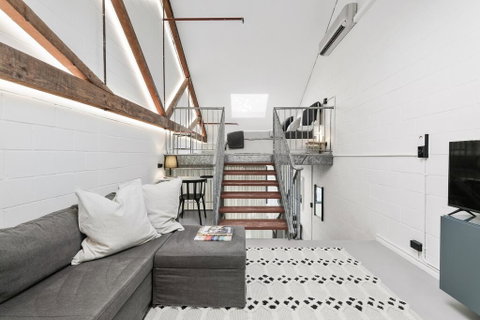 Converted Warehouse City Loft - Accommodation Redcliffe 0
