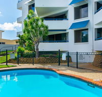 Enjoy the Water Views from Spacious Balcony at Karoonda Sands - Accommodation Redcliffe