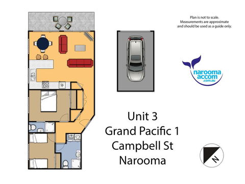 Grand Pacific I Unit 3 - Accommodation Redcliffe 1