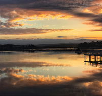 Reflections on Merimbula Lake - Accommodation Redcliffe