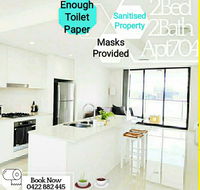 Stylish Liverpool 2Bed 2Bath Apartment -Skyline Views -Masks Provided - Accommodation Redcliffe