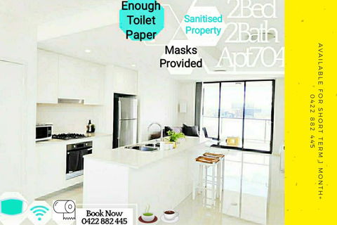 Stylish Liverpool 2Bed 2Bath Apartment -Skyline Views! -Masks Provided - Accommodation Redcliffe 0