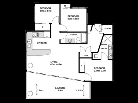 The Princess Of Bulimba - Executive 3BR Bulimba Apartment With Large Balcony Next To Oxford St - Accommodation Redcliffe 1