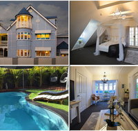 The Turret House - The Entire Middle Level - Accommodation Redcliffe