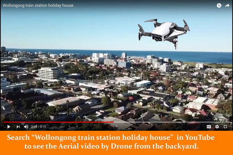 Wollongong Station Holiday House With Wi-Fi,75 Inch TV, Netflix,Parking,Beach - Accommodation Redcliffe 1