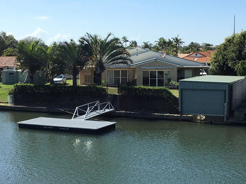 Private Canal Duplex With Pontoon - Oleander Drive, Bongaree - Accommodation Redcliffe 0