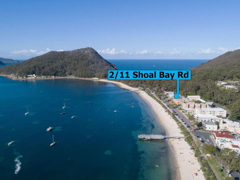 2 'Shoal Towers', 11 Shoal Bay Rd - Across The Road To Beautiful Shoal Bay Beach - Accommodation Redcliffe 1