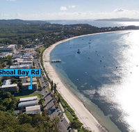 2 'Shoal Towers' 11 Shoal Bay Rd - across the road to beautiful Shoal Bay Beach - Accommodation Redcliffe