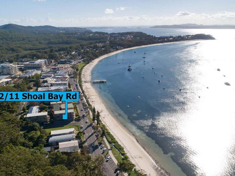 2 'Shoal Towers', 11 Shoal Bay Rd - Across The Road To Beautiful Shoal Bay Beach - Accommodation Redcliffe 0