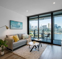 87 Docklands2Bd2Bth Lv8 Waterside FreeCarPark - Accommodation Redcliffe