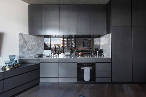 Monochrome And Matte - Sophisticated Loft Living - Accommodation Redcliffe 2