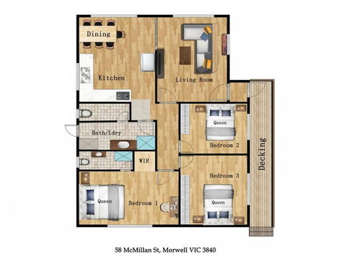 Morwell Pet Friendly 3BR Retreat Free Parking Netflix - Accommodation Redcliffe 2