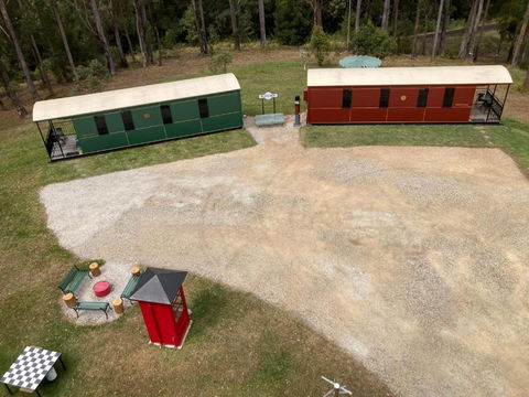 Nambucca Valley Train Carriages - Accommodation Redcliffe 1