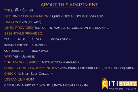 Perfectly Located Modern Apartment - Canberra CBD - Accommodation Redcliffe 2