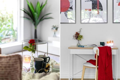 Romantic Retreat With Garden - Accommodation Redcliffe 2