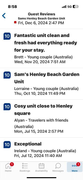 Sams Henley Beach Garden Unit - Accommodation Redcliffe 3