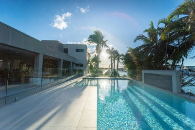 Sceptre\'d Isle - Majestic Waterfront Estate near Kayon Stadium w Private Pontoon & Pool