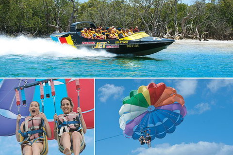 Gold Coast Jetboat And Parasail Combo - For 2 People - Accommodation Redcliffe 1