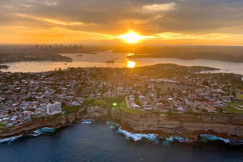 Private Sunset Helicopter Flight Over Sydney & Beaches For 2 Or 3 - 30 Minutes - Accommodation Redcliffe 3