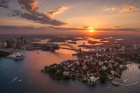 Private Sunset Helicopter Flight Over Sydney & Beaches For 2 Or 3 - 30 Minutes - Accommodation Redcliffe 4