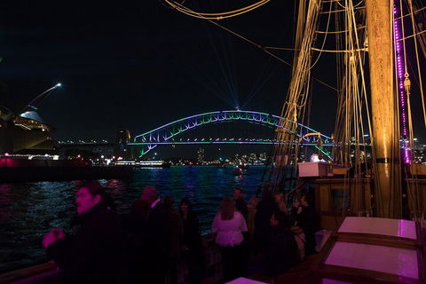 Vivid Tall Ships Dinner Cruise On Sydney Harbour - Accommodation Redcliffe 3