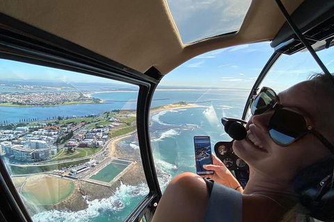 25-30 Minute Newcastle & Macquarie Helicopter Shared Flight - Accommodation Redcliffe 5