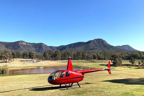 Private Helicopter Flight To Hunter Valley With A La Carte Lunch - For 2 - Accommodation Redcliffe 2